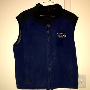 Mountain Hard Wear fleece vest, navy blue XL